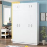 Wardrobe wooden cabinet  solid wood furniture