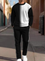 Casual sports suit menlong-sleeved trousers - Image 21