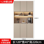 Sideboard integrated against the wall modern simple home living room restaurant - Image 10