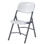Blow molded backrest folding chair outdoor environmentally friendly portable folding chair - Image 5
