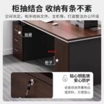 Office Desk Boss Desk Home Computer Table - Image 4