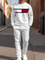 Casual sports suit menlong-sleeved trousers - Image 24