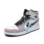 High-top couple sneakers black and white panda - Image 9