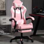 Liftable Gaming Chair, Gaming Chair, Office Chair, Anchor Swivel Chair, - Image 9