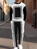 Casual sports suit menlong-sleeved trousers - Image 15