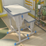 Primary and secondary school students' desks and chairs school training - Image 24