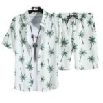 summer boys beach shirt suit loose casual printing - Image 4