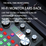 1pc V8S English foreign trade version bm800 set with sound card - Image 2