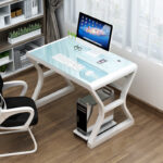 Computer Desk Simple Home Office Desk Bedroom Game Table - Image 6