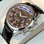 Men business automatic watches glass quartz watches