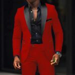 Business casual men wedding groom suit - Image 18