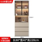 Sideboard integrated against the wall modern simple home living room restaurant - Image 8