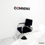 Modern simple hairdressing chair, hair salon chair, barber chair, - Image 2