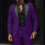 Business casual men wedding groom suit - Image 17