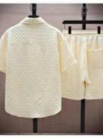 Thin sports casual two-piece suit 2024 summer ice silk - Image 5