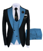 Serge men's suit three-piece suit wedding Sina best man suit - Image 7