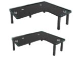 Bedside table college dormitory bunk bed lazy gaming table side corner desk - Image 6