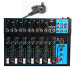 7-way mixer, professional stage audio equipment - Image 9