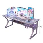 Computer desk desktop home live gaming desk simple desk workbench - Image 5