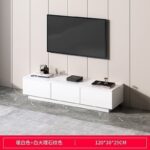 TV cabinet modern simple coffee table combination small household living room - Image 12