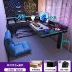 Bedside table college dormitory bunk bed lazy gaming table side corner desk