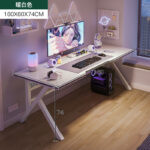 Computer desk desktop home live gaming desk simple desk workbench - Image 10