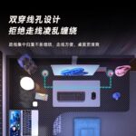 Bedside table college dormitory bunk bed lazy gaming table side corner desk - Image 5