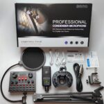 Factory direct sales 240 microphone professional recording large diaphragm square microphone