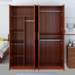 Wardrobe wooden cabinet  solid wood furniture - Image 3