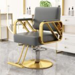 Modern simple hairdressing chair, hair salon chair, barber chair, - Image 20