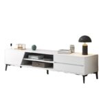 TV cabinet simple modern home living room TV background wall cabinet small bedroom simple floor cabinet - Image 5