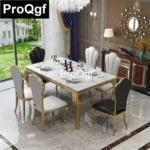 Prodgf 1Pcs A Set Light Luxury ins Home Dining Table - Image 4