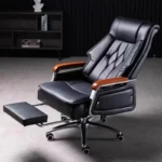 New Genuine Leather Executive Chair Home Office Chair - Image 3