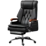 New Genuine Leather Executive Chair Home Office Chair - Image 5