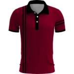 Summer Fashion and Casual Short Sleeve Printed Polo Shirt for Men - Image 3