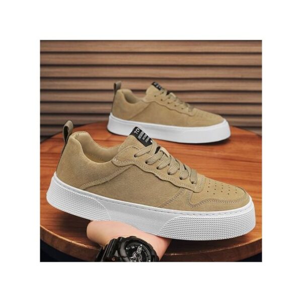 ALagzi 2025 Men's Casual Board Shoes - Brown