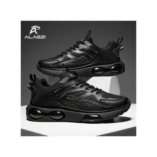 ALagzi 2025 New Men's Fashion Sneakers - Black