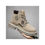 ALagzi 2025 New Men's Outdoor Leisure Mountaineering Boots - Grey