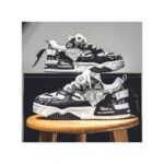 ALagzi 2025 New Men's Trendy Board Shoes-Black And White
