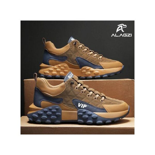 ALagzi Men's Outdoor Fashion Casual Sports Shoes - Brown