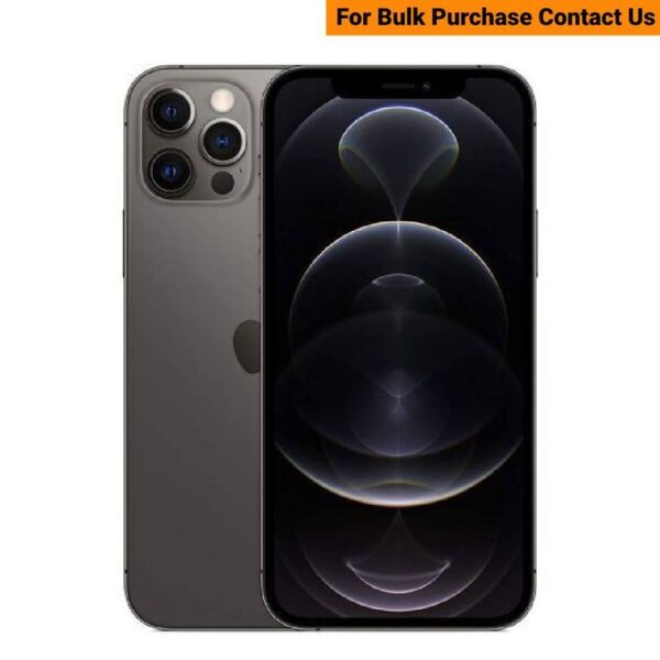 Apple iPhone 12 Pro Max - 256GB HDD - 6GB RAM - 12MP Rear/12MP Front - 3687 mAh - Graphite + 1 Year Warranty