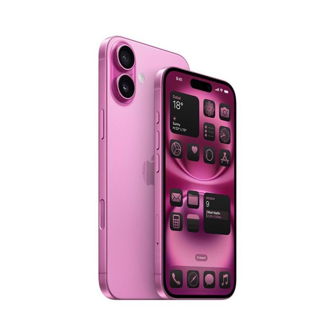 Apple iPhone 16 - 6.7" - 8GB RAM - 128GB ROM - 48MP Rear/12MP Front - 3651mAh - Pink Apple iPhone 16 - 6.7" - 8GB RAM - 128GB ROM - 48MP Rear/12MP Front - 3651mAh - Pink