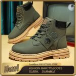 ASHION Martin Boots: Sleek, Durable, And Stylish Footwear For Every Occasion - Green