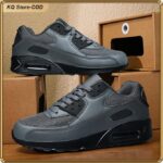 ASHION Premium Unisex Sneakers with Breathable Mesh PU Cushion Sole Anti-Slip Design