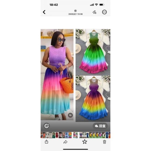 Beautiful corporate Coloured gown dress