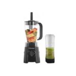 Binatone 1.25L - Electric Blender + 0.5L - Smoothie Maker - Black