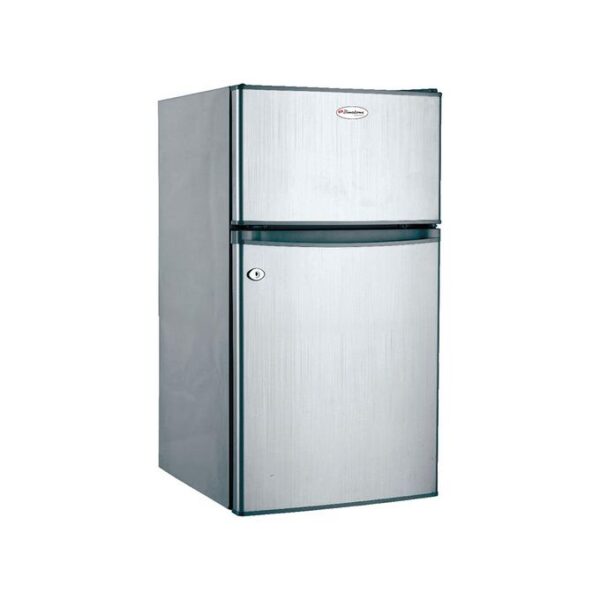 Binatone FR-112D Door Refrigerator - 84 Liters - Silver
