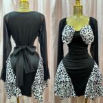 Black and white dress