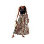 BLWOENS Women's Summer Dress - Beige