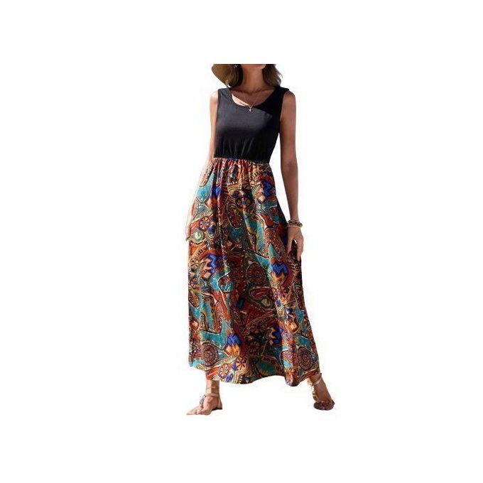 BLWOENS Women's Summer Dress - Brown BLWOENS Women's Summer Dress - Brown